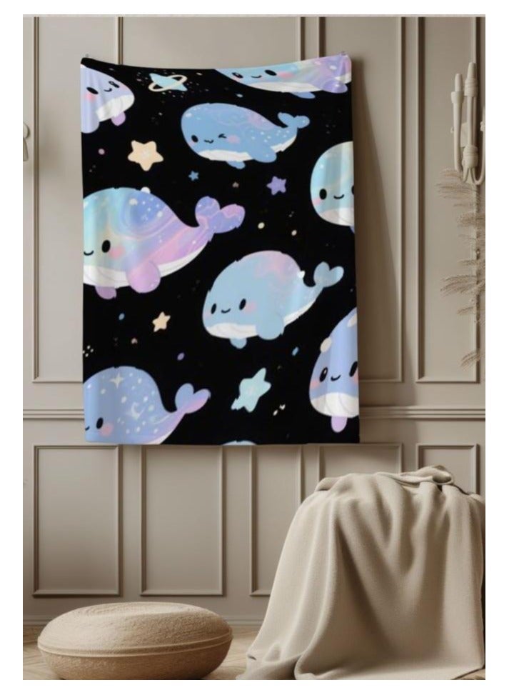 general Children's or student cartoon flannel thin blanket (warm and comfortable, suitable for sleep, games) 100cm*150cm - Image 4