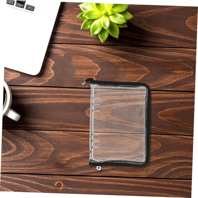 Multi Functional Photo Album Binder Loose Leaf Organizer Protective Cover Black - Image 5