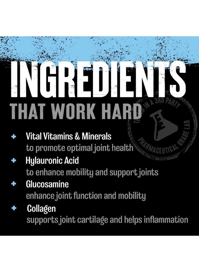 ANIMAL Animal Flex Powder All-in-one Complete Joint Support Supplement Contains Collagen, Turmeric Root, Curcumin, Glucosamine & Chondroitin Helps Repair And Restore Joints Orange Flavor, 30 Scoops  - Image 5