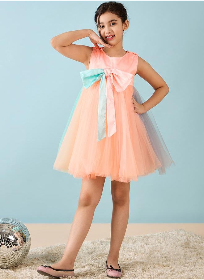 Stylo Bug Bow Accent Dress  - Image 1