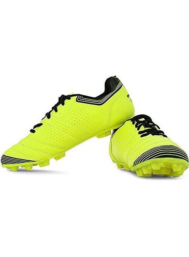 Vector X Chaser Football Shoes |  5 UK/ 6 US / 39 EU | Material : Synthetic Leather | Moulded Insole | Minimal Water Absorption | Lace Up | Lightweight - Image 1