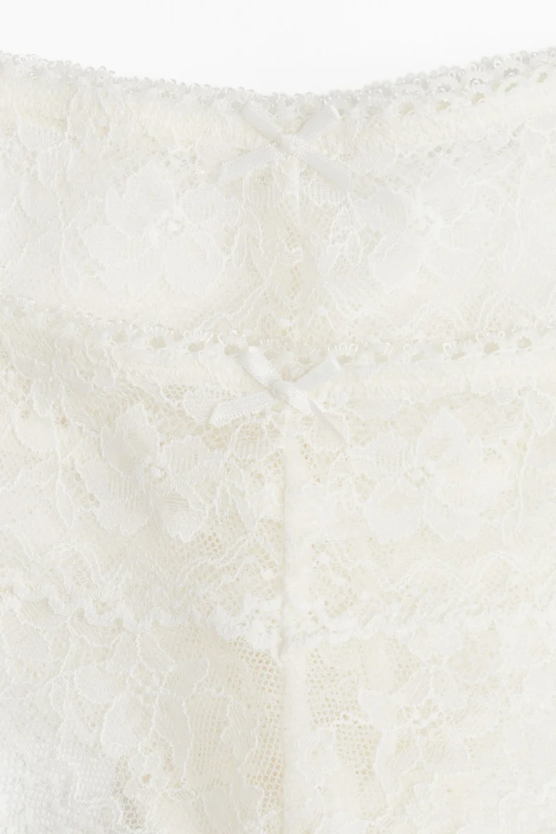 H&M 2-pack lace thong briefs