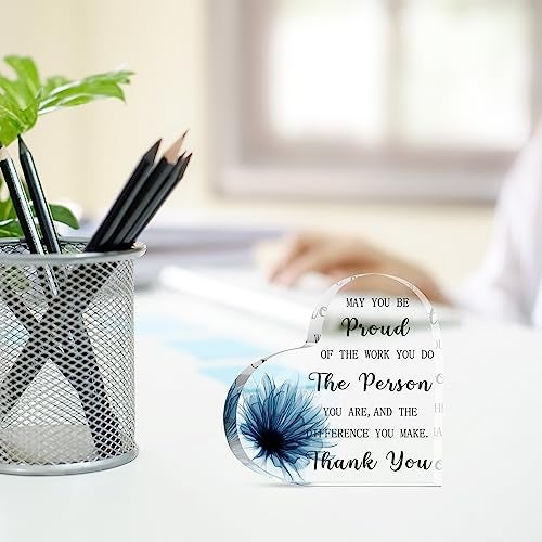 Yookeer هدية شكر لموظفي يوكير وزملاء العمل، كن فخورًا بالعمل الذي تقوم به، هدية ذكرى العمل، هدية تقدير لعيد الميلاد للنساء والرجال الزملاء (أسلوب الحب) - Image 4