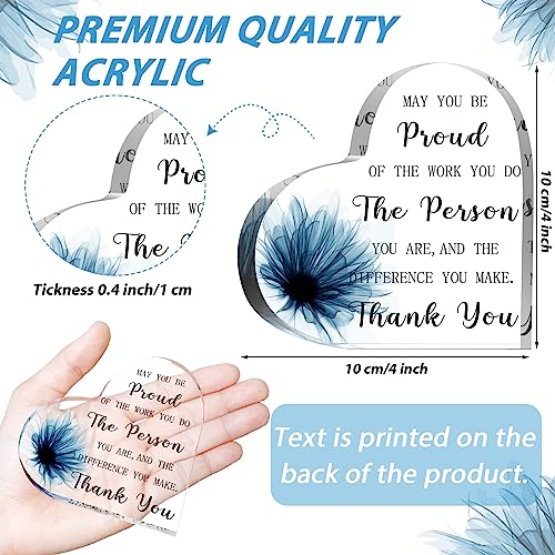 Yookeer هدية شكر لموظفي يوكير وزملاء العمل، كن فخورًا بالعمل الذي تقوم به، هدية ذكرى العمل، هدية تقدير لعيد الميلاد للنساء والرجال الزملاء (أسلوب الحب) - Image 3