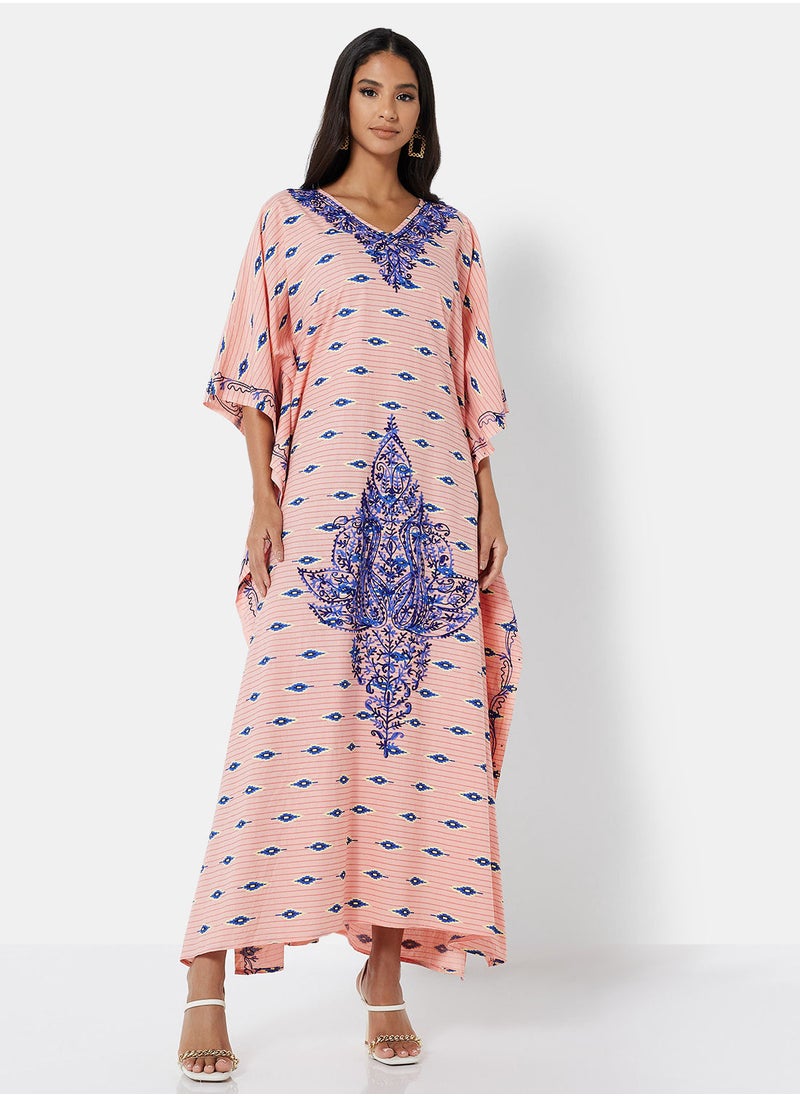 ARABIAN CLOSET EMBROIDERED KAFTAN  - Image 1