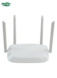 1200M High Speed Dual Band 5G Gigabit WiFi Wireless Router, Plug Type:US Plug