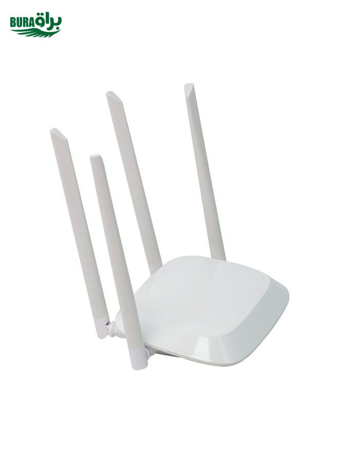 BURAQ - 1200M High Speed Dual Band 5G Gigabit WiFi Wireless Router, Plug Type:US Plug - Image 1