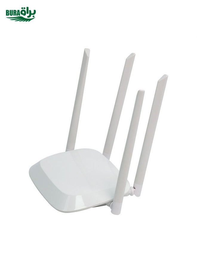 BURAQ - 1200M High Speed Dual Band 5G Gigabit WiFi Wireless Router, Plug Type:US Plug - Image 1