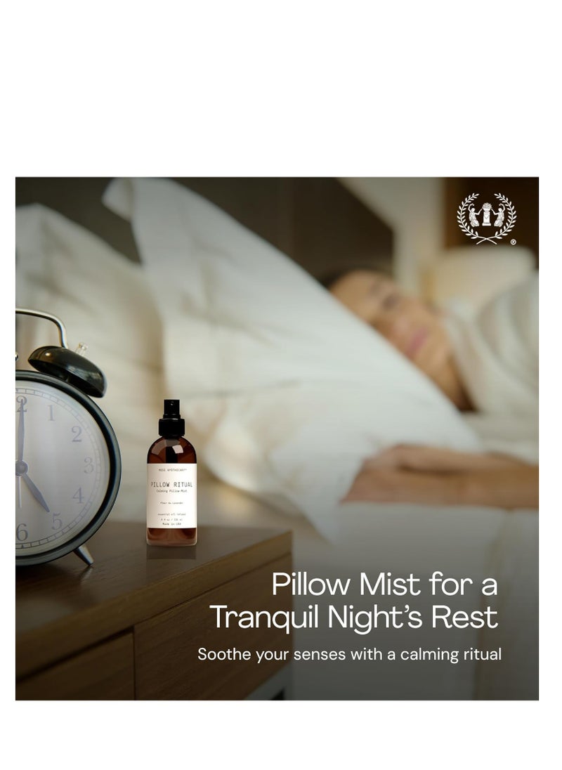 Muse Apothecary Muse Apothecary Pillow Ritual - Aromatic, Calming and Relaxing Pillow Mist, Linen and Fabric Spray - Infused with Natural Aromatherapy Essential Oils - 8 oz, Fleur du Lavender, 2 Pack  - Image 3