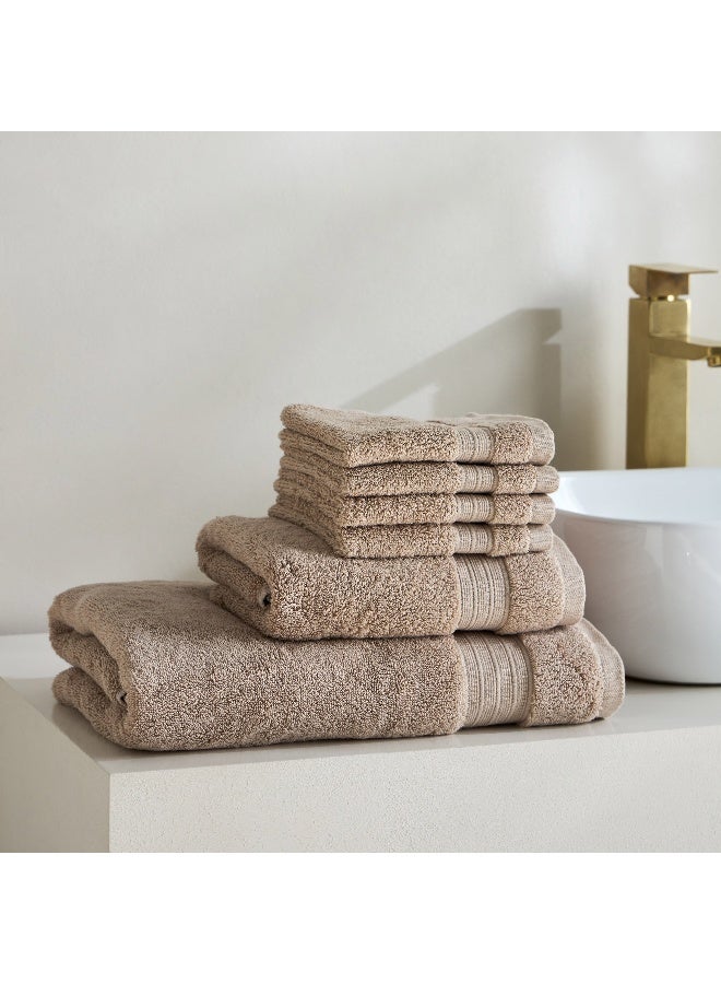 Home Box مجموعة مناشف وجه هوائية 4 قطع 30 × 30 سم - Image 4