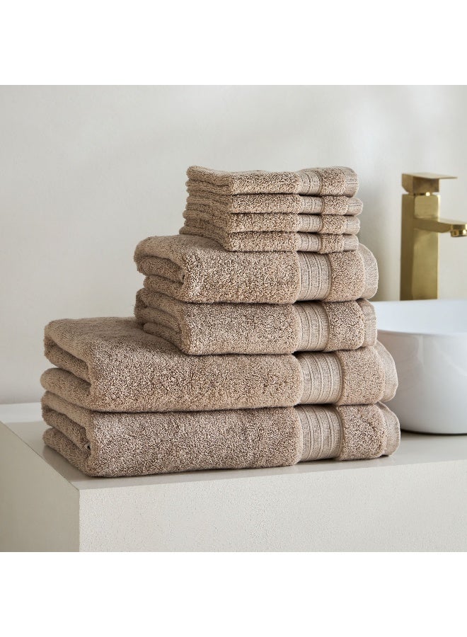 Home Box مجموعة مناشف وجه هوائية 4 قطع 30 × 30 سم - Image 5