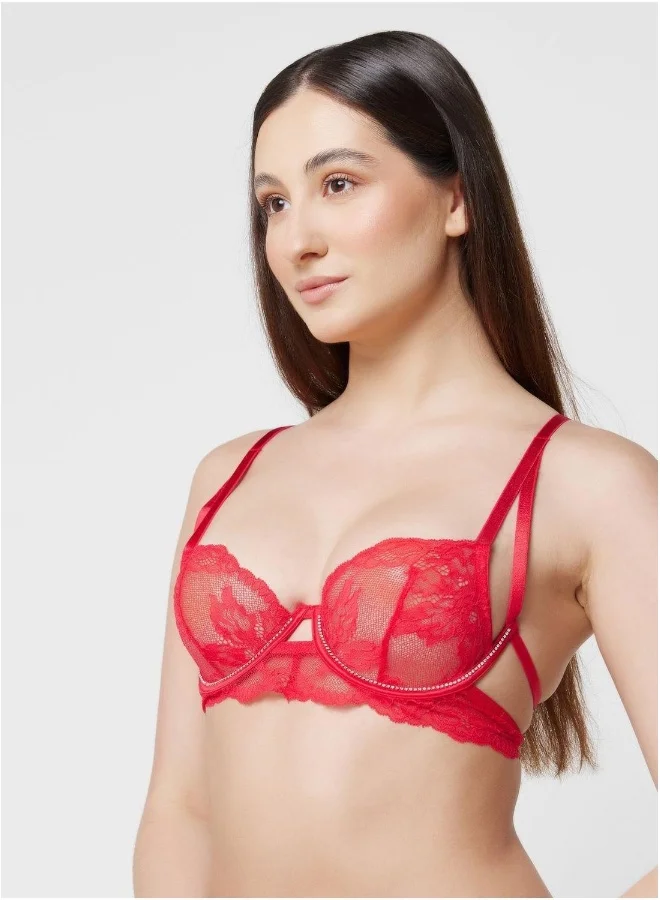 La Senza Cut Out Detail Bra