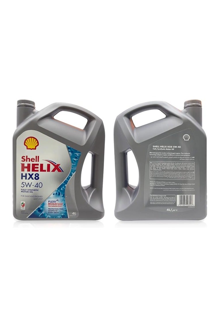 Shell Shell Helix HX8 5W-30 Fully Synthetic Motor Oil (10,000 kms, 5 litres, Pack of 1) - Image 3