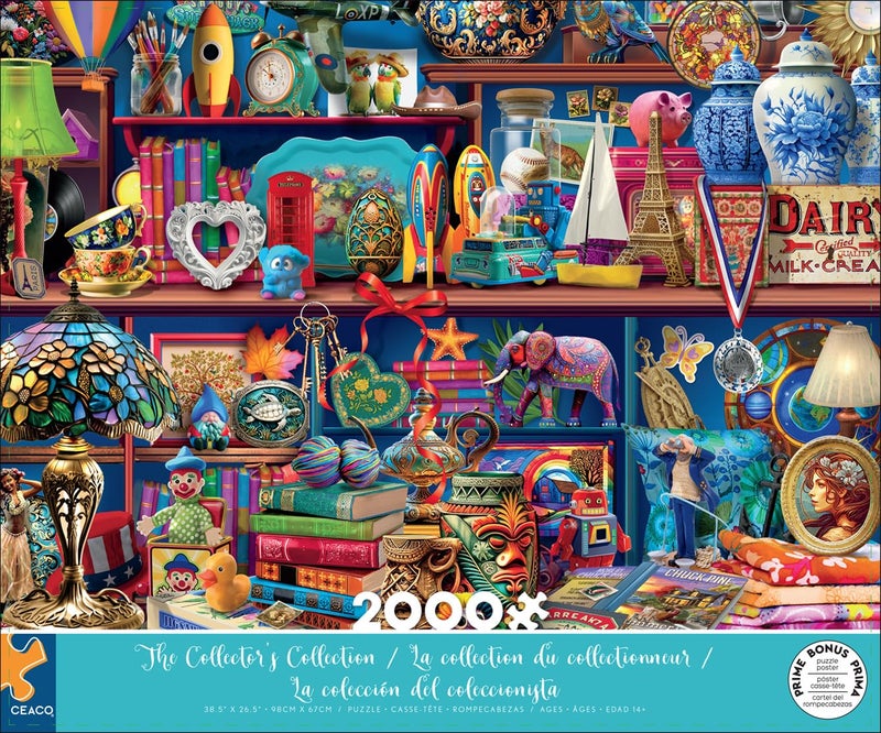 Ceaco - The Collector's Collection - 2000 Piece Jigsaw Puzzle - Image 2