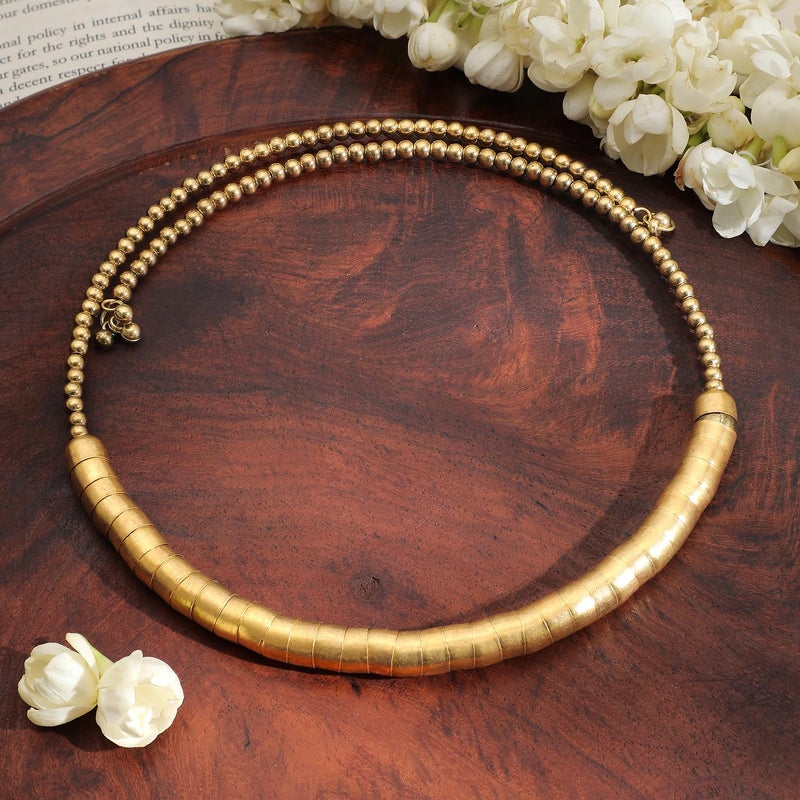 Rubans Designer Choker Necklace Collection | Elegant & Handcrafted Jewelry | Premium Plated Finish & Statement Design - Image 3