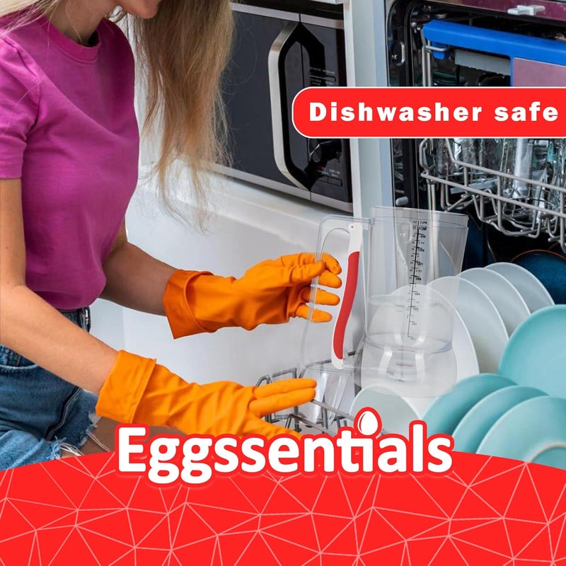 Eggssentials Pancake Batter Dispenser - Batter Dispenser with Squeeze Handle for Cupcakes - Pancakes - Cookie Cakes - Waffles - and Biscuit Separation. - Image 5