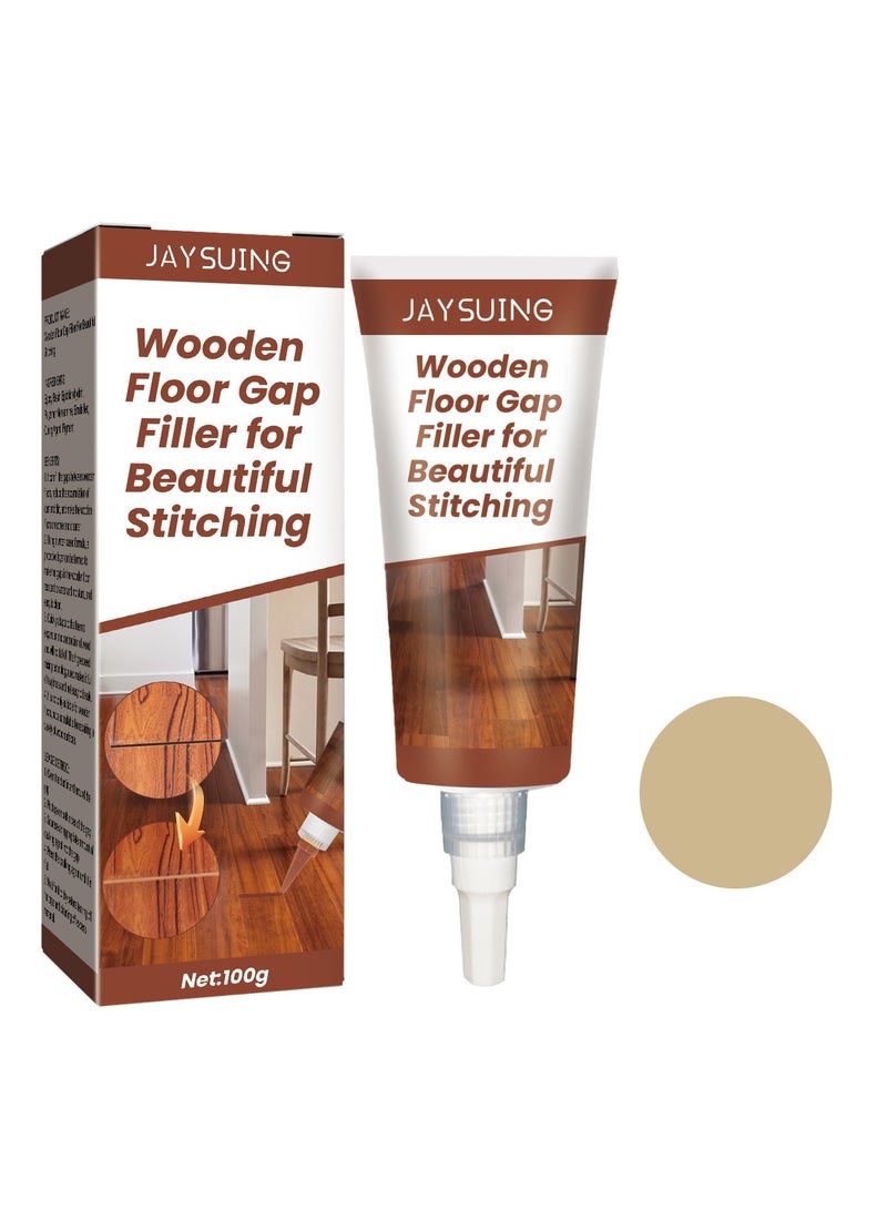 oak 100g Wooden Floor Beauty Seam Agent Wood Gap Filling Pothole Glue Waterproof And Mildew-Proof Furniture Damage Quick Repair Paste - Image 1