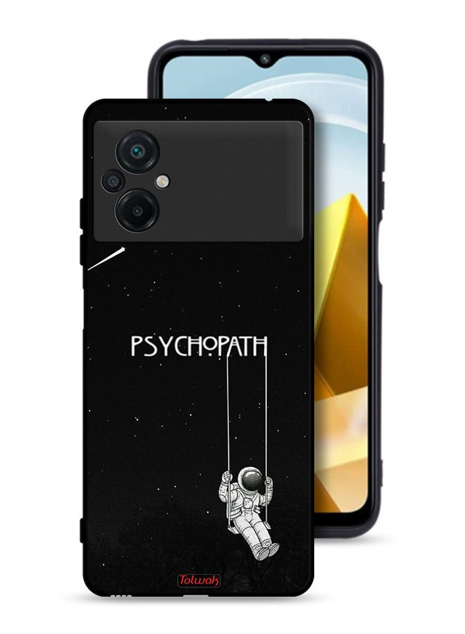Tolwak Xiaomi Poco M5 4G Protective Case Cover Psychopath - Image 1