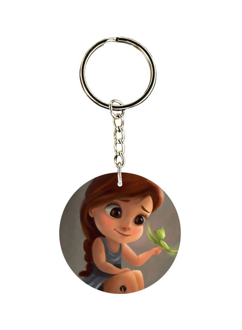 RKN Double Side Printed Keychain