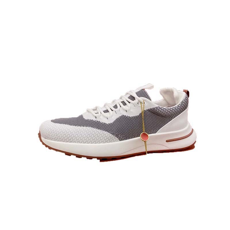 Men's Casual Lace-Up Low Top Sneakers - Image 4