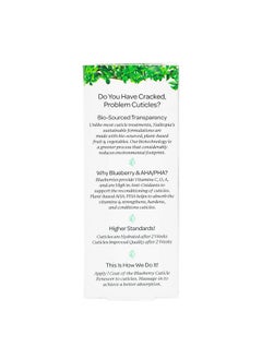 Nailtopia Blueberry Cuticle Renewer Strengthening Moisturizing Treatment For Dry Damaged Skin And Nails Infused With Essential Antioxidants And Vitamins All Natural Vegan Formula 0.41 Oz  - Image 5
