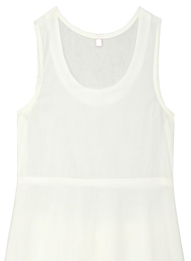 BIBA Girls SOLID STRAIGHT KID(KWSHEESH MAHAL5958_WHITE_9) - Image 5