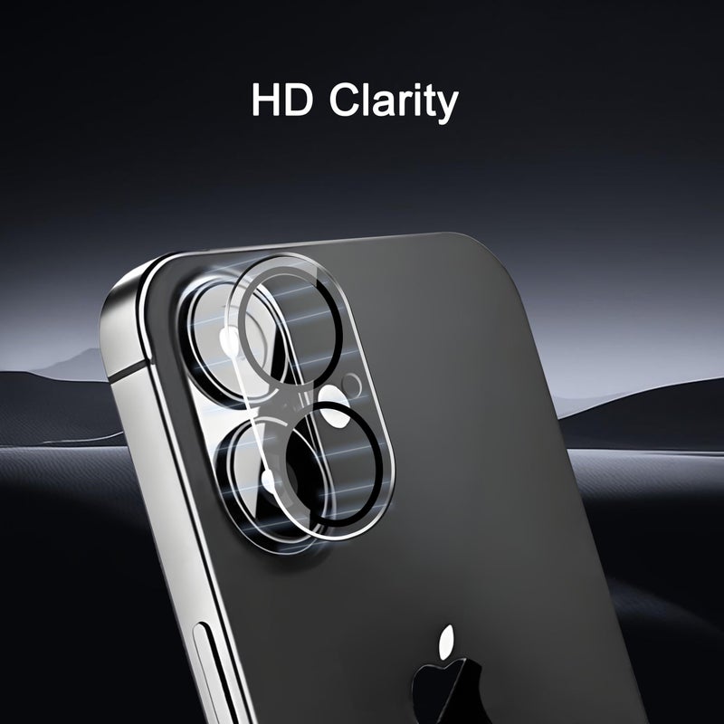 Ailun 3 Pack Privacy Screen Protector for iPhone 16 [6.1 inch] + 3 Pack Camera Lens Protector, Anti Spy Private Tempered Glass Film, Case Friendly, [9H Hardness][Not for iPhone 16e/16Pro/Plus/ProMax] - Image 4