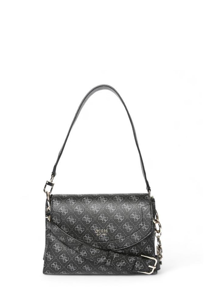 GUESS GUESS Grey Printed Shoulder Bag - Image 1
