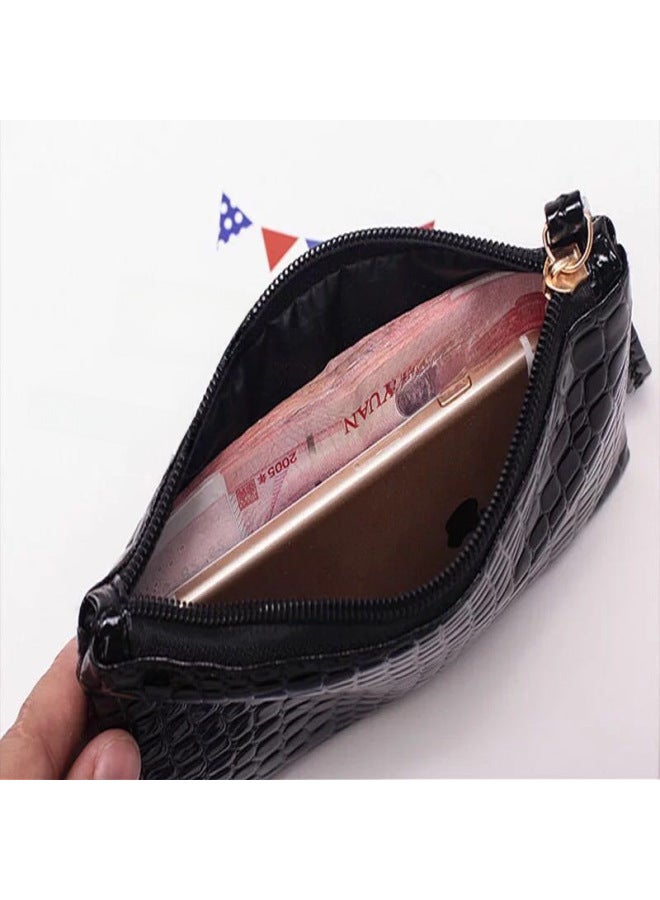 Clutch Bag AfFordable Convenient Coin Purse Many Gifts Small Bag Bulk Goods Only Black Other Colors Only Send Integer-Color:Violet  - Image 5