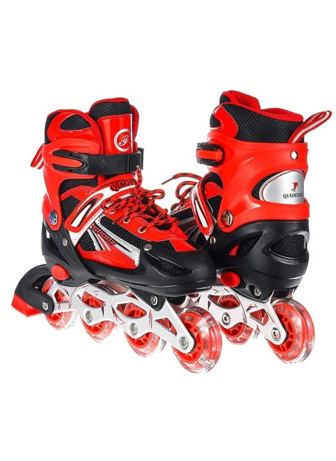 Adjustable Perfect Inline Skate Shoes With LED Flash