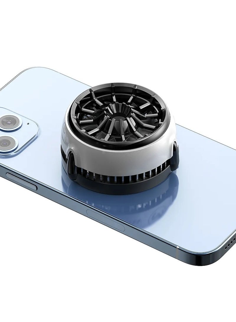 Mobile Phone Cooler with 15W Magsafe Wireless Charger Semiconductor Heatsink Cell Phone Cooling Fan Gaming Semiconductor Cooling - Image 1