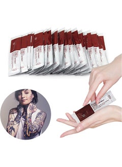Fougera Tattoo Scar Repair Gel, Microblading Aftercare Ointment Vitamin A and D Anti-Inflammatory Anti Scar Tattoo Aftercare Cream for Makeup Microblading and Tattoo Healing Art Tattoo Supplies 50Pcs  - Image 1