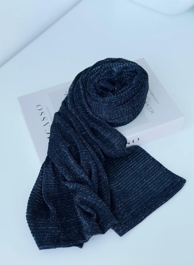 AL BENT AL SHARQIEH glittered cotton shawl hijab