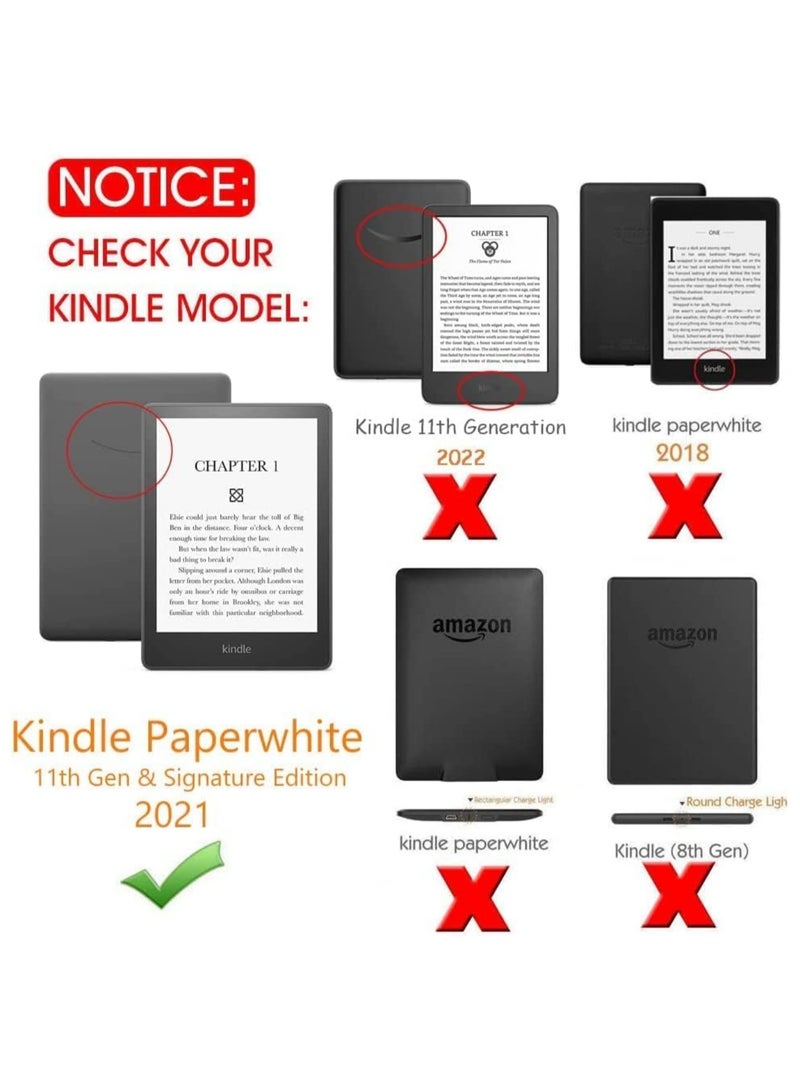 Sleeve Case for 7" Kindle Paperwhite and Kindle Colorsoft Signature Edition (2024 Released) Lightweight Portable Protective Pouch Bag for Kindle (Grey) - Image 2
