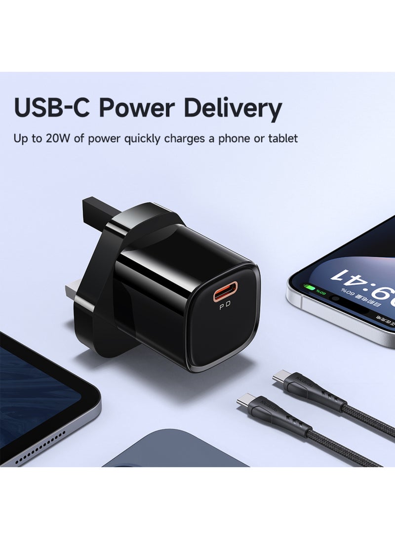 مكدودو Mcdodo شاحن سريع نانو 20 واط PD USB-C (قابس بريطاني) - Image 4