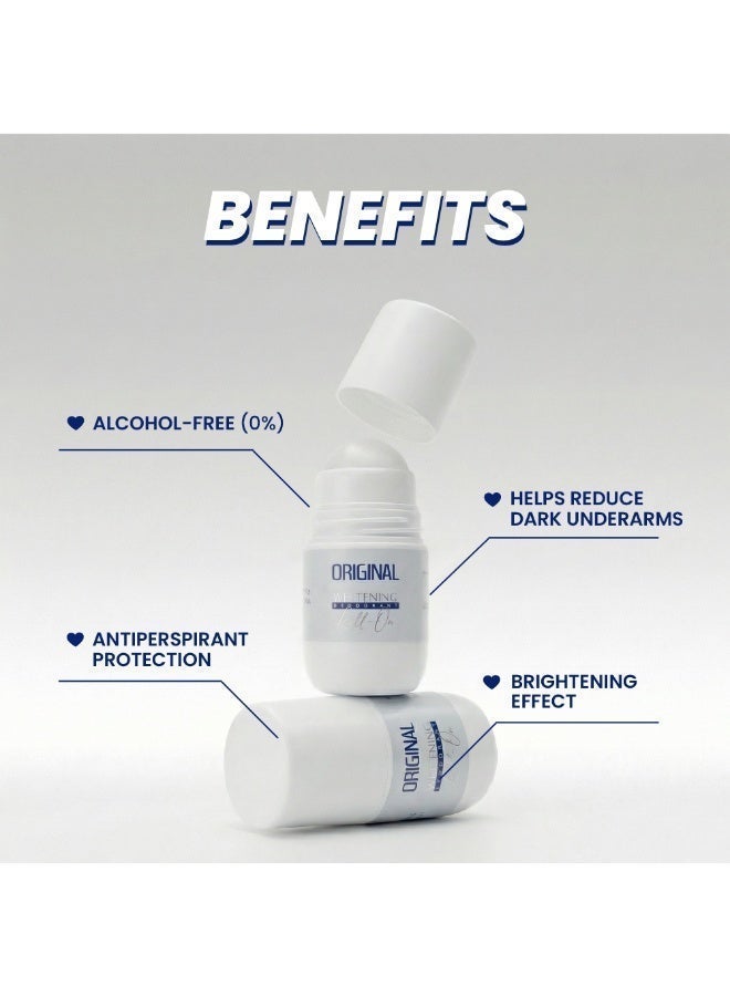 MOOD Original Whitening Deodorant Roll-On 50 ML - Image 2