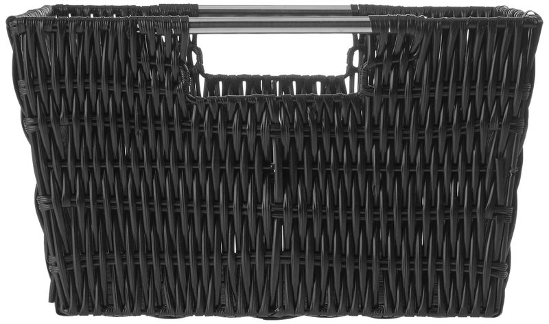 Whitmor Rattique Storage Baskets - Black - (3 Piece Set) - Image 3