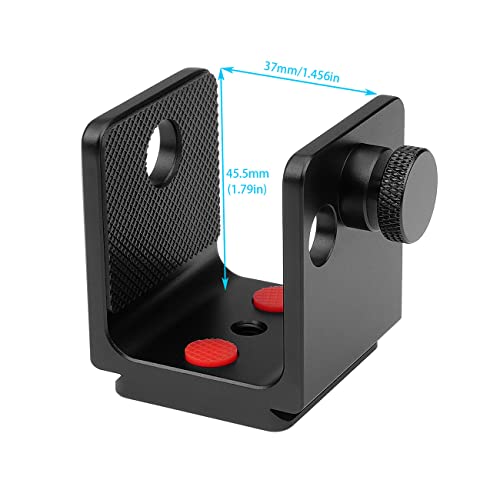 Yueoct Tripod Mount Adapter for Sig Kilo 5K 8K 850 1000 1200 1250 1400 1600 1800 2000 2200 2400 Buckmasters 1500 Rangefinder Built-in Arca Swiss Quick Release Plate with 1/4" Screw Holes - Image 4