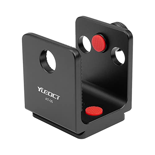 Yueoct Tripod Mount Adapter for Sig Kilo 5K 8K 850 1000 1200 1250 1400 1600 1800 2000 2200 2400 Buckmasters 1500 Rangefinder Built-in Arca Swiss Quick Release Plate with 1/4" Screw Holes - Image 1