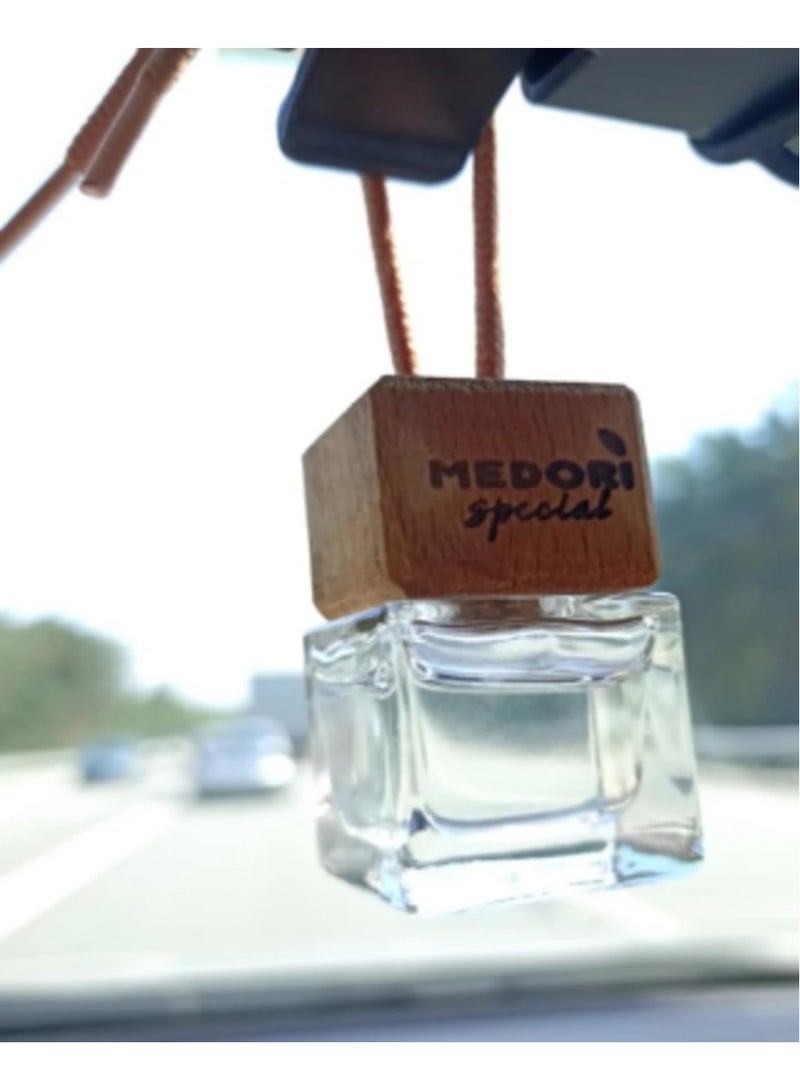 MEDORI Special Liquid Hanging Car Air Freshener in a Blister Package with a Fragrance With luxurious enchanting Aroma and has scent tester  analogous, Fragrance is made in France 6 ml  - Image 3