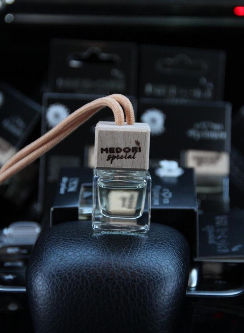 MEDORI Special Liquid Hanging Car Air Freshener in a Blister Package with a Fragrance With luxurious enchanting Aroma and has scent tester  analogous, Fragrance is made in France 6 ml  - Image 5