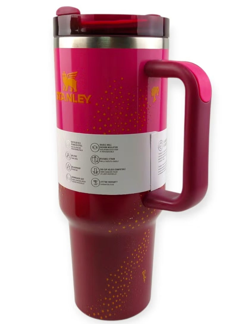 Stanley 1200ml Thermal Mug - Stylish design made of SUS 304 stainless steel with a tight lid and straw, keeps hot and cold - Image 3