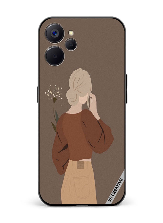 VR CREATIVE Protective Case Cover For Realme 10 5G Brownie Design Multicolour - Image 1