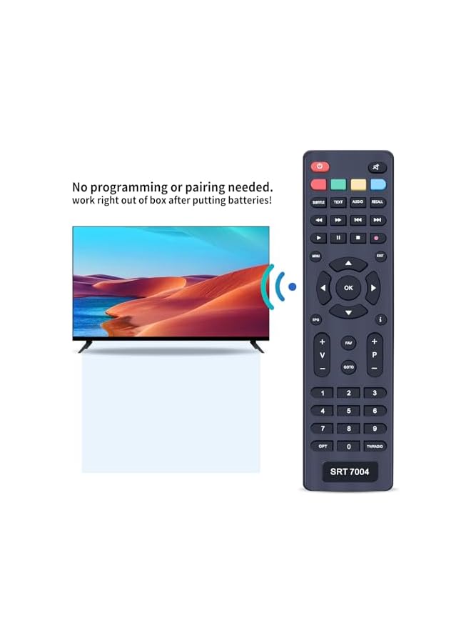 The Bros SRT7004 Replace Infrared Remote Control Fit for Strong/Thomson Ful HD FTA Receiver THS221 DVB-S2 SRT7004 - Image 5