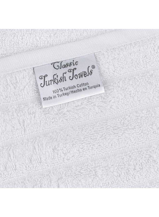 Classic Turkish Towels Classic Turkish Towels CTT - Premium 2 Piece Jumbo Bath Sheets, 100% Turkish Cotton, Absorbent & Ultra Comfy Bath Towel Sheets for Hotels & Spa | 40"x65" (White)  - Image 2