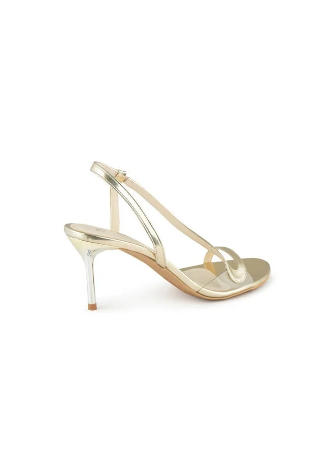 Vincci Women One Strap Mid Heel Sandals