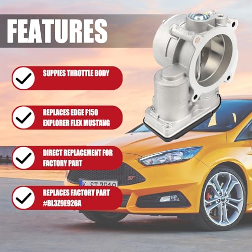 FEXON Fuel Injection Electronic Throttle Body Replacement for Ford F150 2011-2020 with 3.5L Ecoboost Engine BL3Z9E926A BL3Z9E926B BL3Z9E926BFC 479666 - Image 2