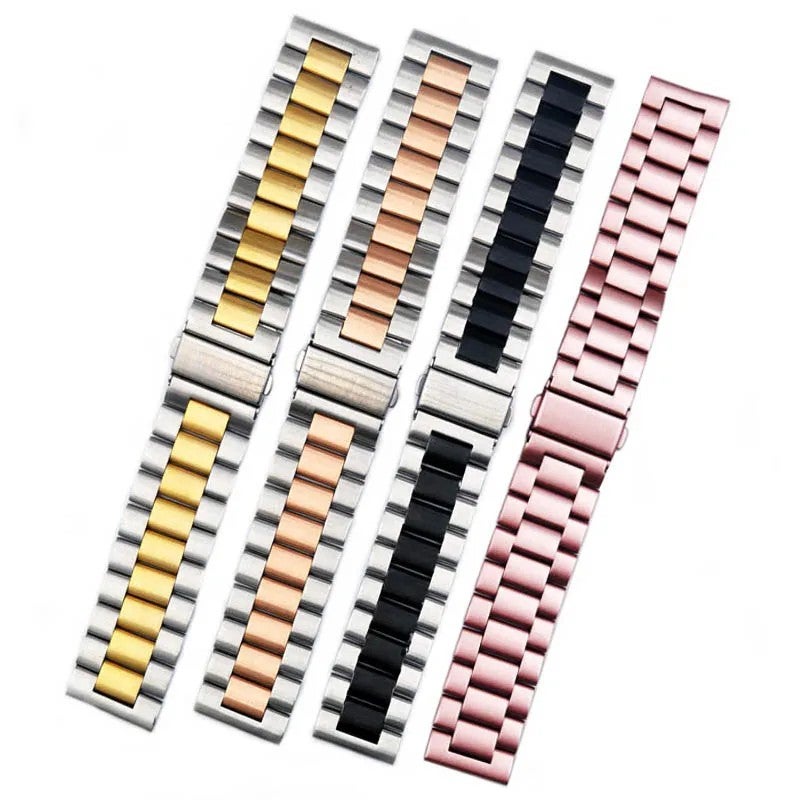 Bluejw Fashion Classic Replacement 304 Stainless Steel Smart Watch Strap with Quick Release for Samsung Galaxy Watch – Durable, Adjustable, and Easy to Install - Image 4