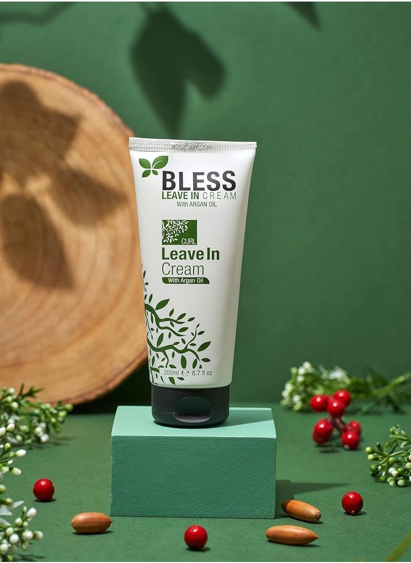 Leave In Cream With Argan Oil 200ml