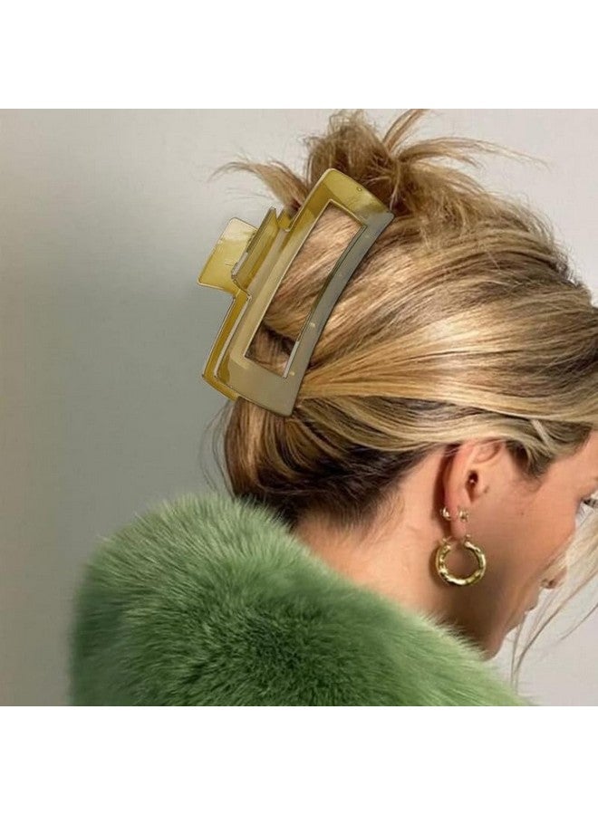 CHIROGRAPHY 4 pcs Premium 5" Large Claw Clips,tiny claw for girls,women,clear jelly hair clips for girls long hair (Jelly)|multicolor - Image 5